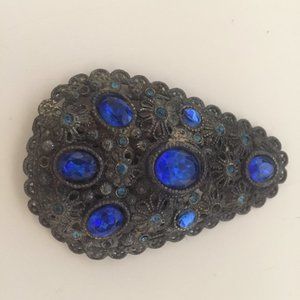 Vintage Victorian Filigree Brooch-Hat Pin